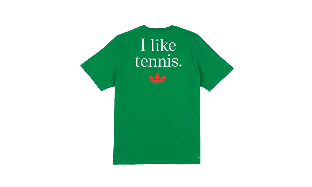 Tennis Graphic Tee "Green" JV8496