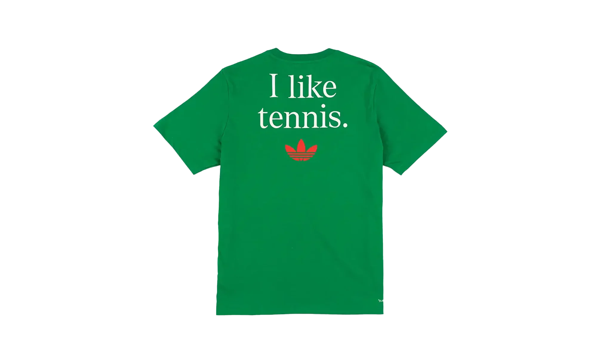 Tennis Graphic Tee "Green" JV8496