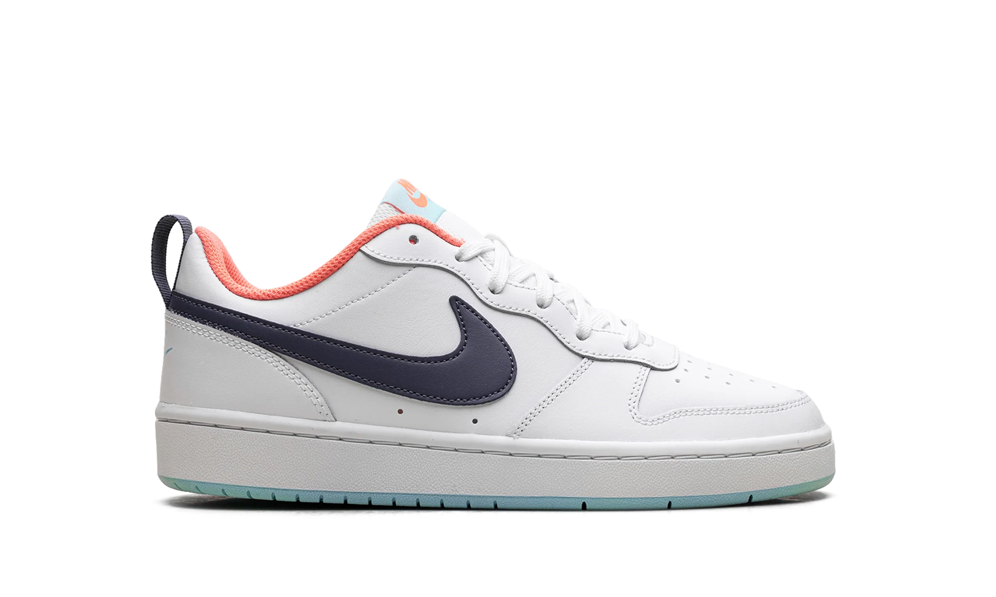 Court Borough Low 2 GS "White Navy" BQ5448 112