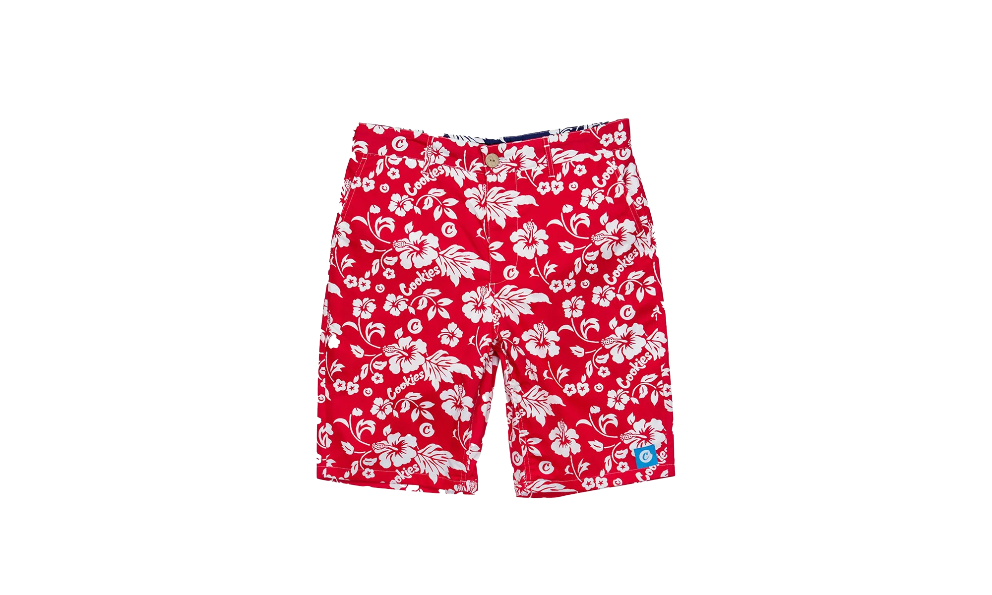 Waimea Cotton Poplin Flower Short "Red" 1543B3989 RED