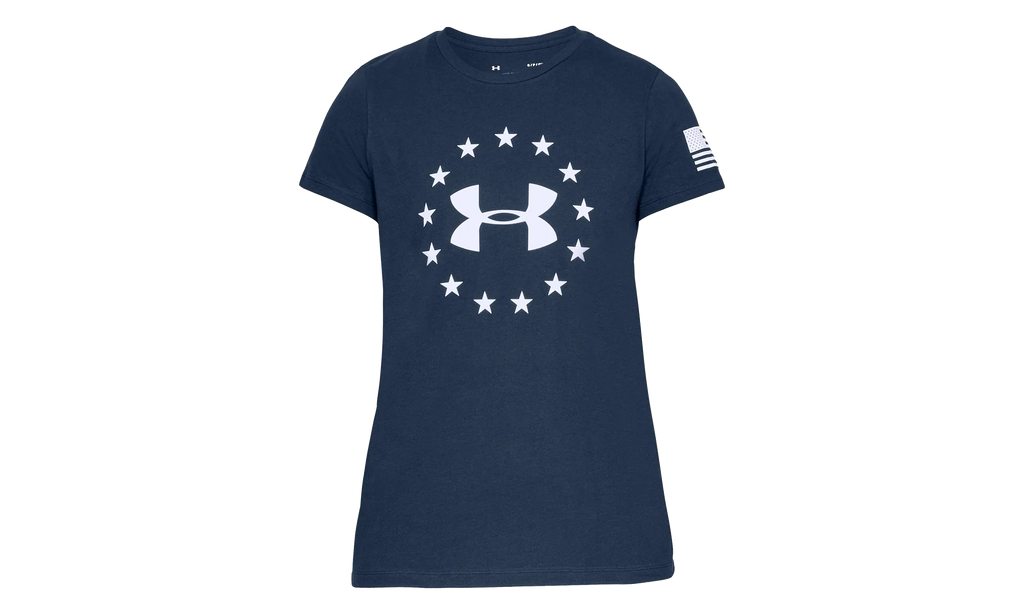 Freedom Logo T-Shirt WMNS "Academy Blue / White" 1333372 408