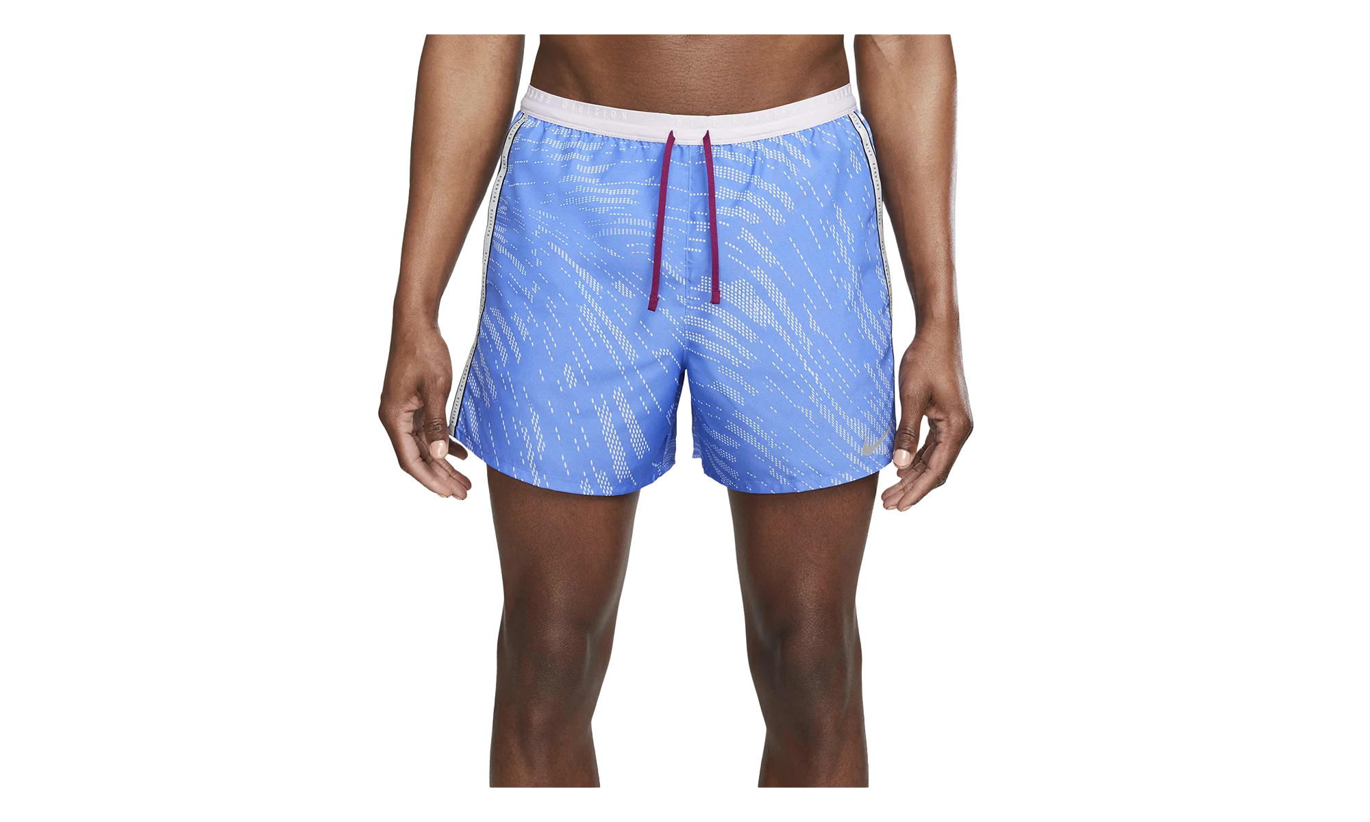 Run Division Stride 5" Shorts "Medium Blue / Reflective Silver" DM4767 432