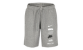 Club+ French Terry Multi-Logo Shorts "Dark Grey Heather" FB8830 063