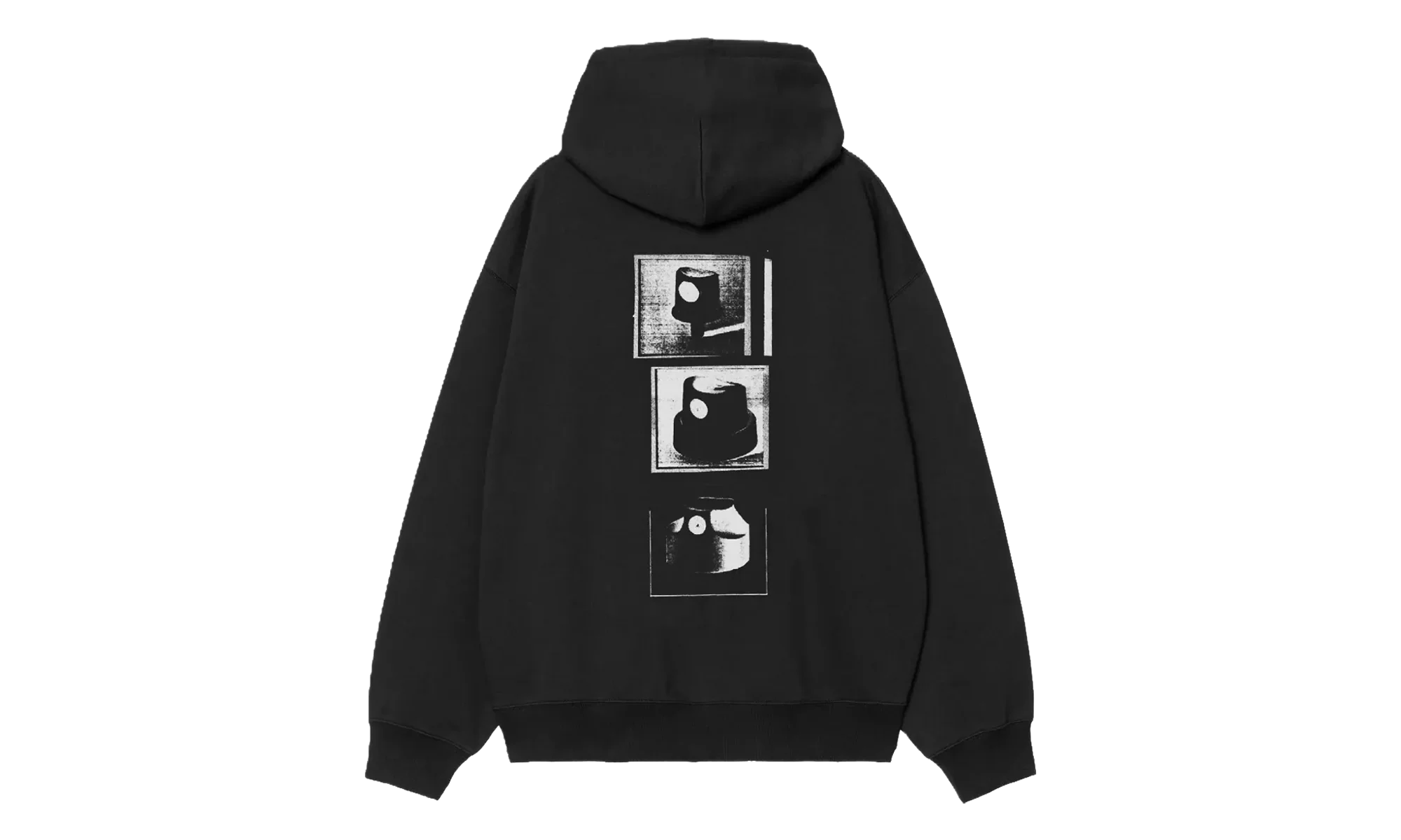 Hooded Caps Sweatshirt "Black" I036066 89XX