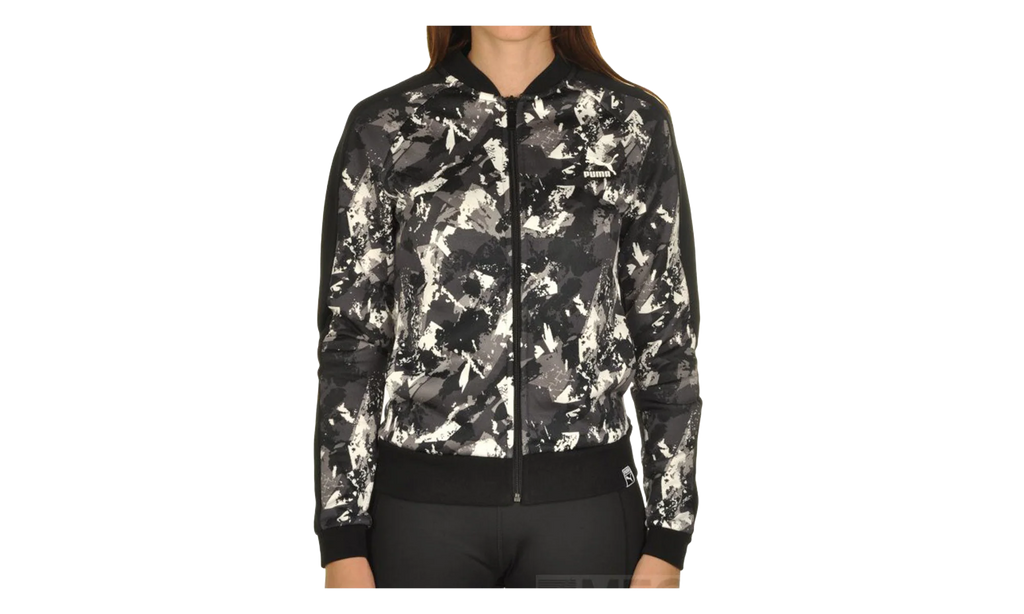 Classics All Over Print Archive T7 Track Jacket WMNS "Black" 573571 01