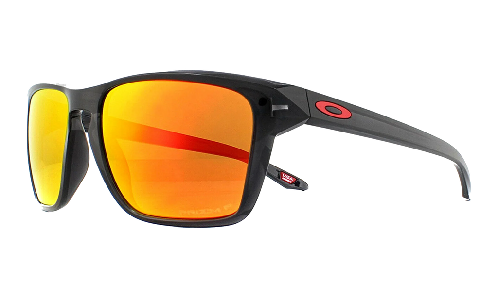 Sylas Polarized Sunglasses "Black Ink / PRIZM Ruby Polarized" OO9448 05