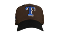 59FIFTY Texas Rangers 40th Anniversary Fitted Hat "Walnut / Black" NE396