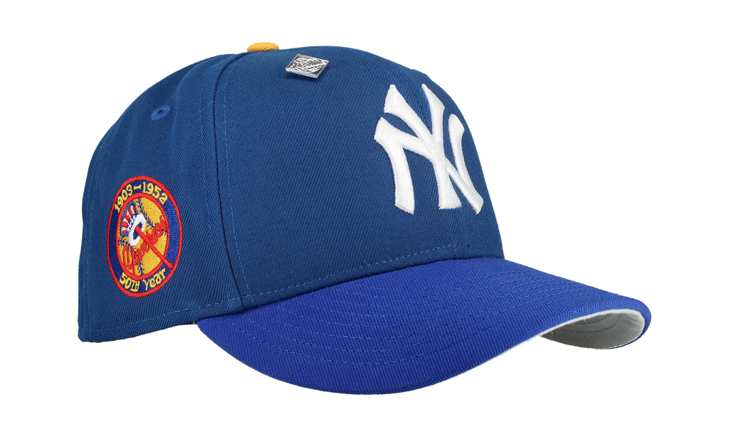 59FIFTY New York Yankees 50th Anniversary Fitted Hat "Blue" NE441
