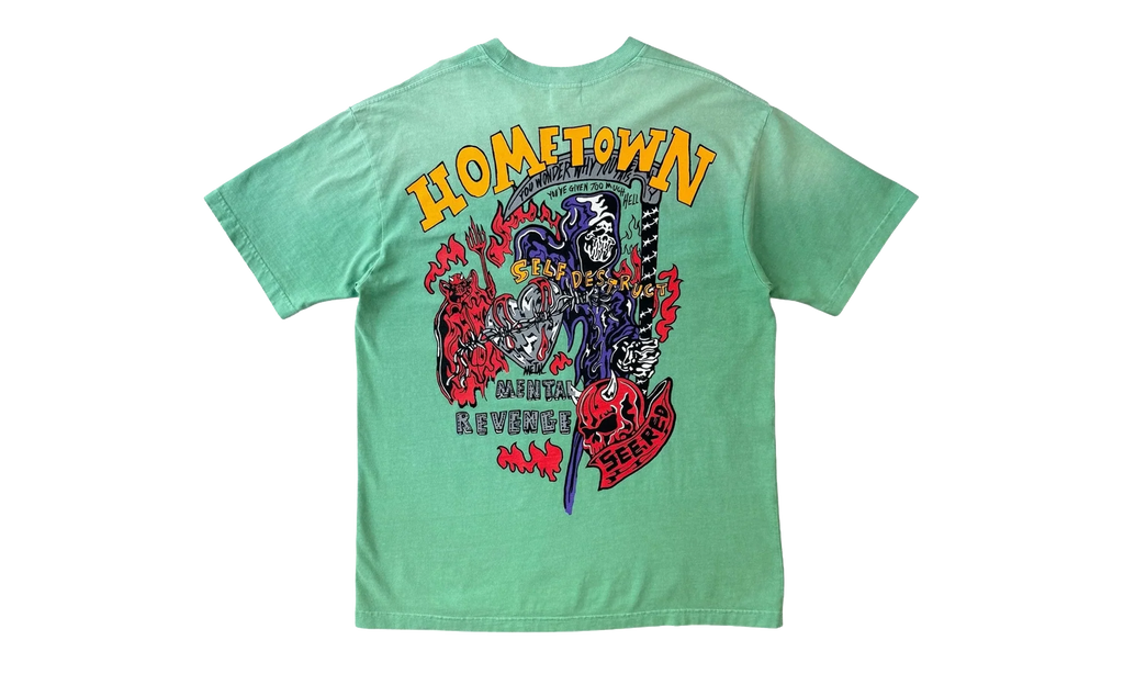 Hometown Short Sleeve Tee "Green" WLHSSTSG