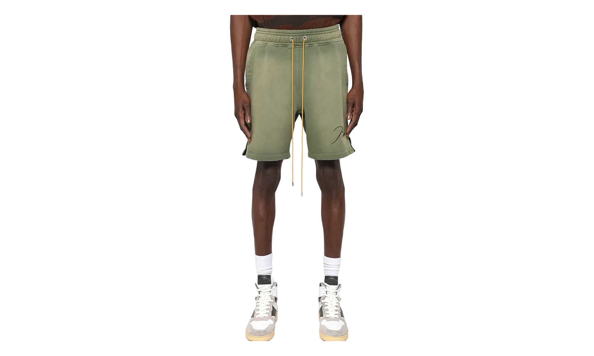 Script Logo Sweatshorts "Sundry Olive" RHFW23SH05150854