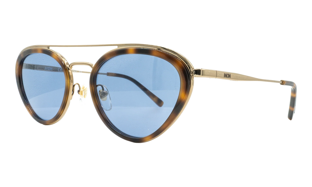 Oval Sunglasses "Havana/Gold" MCM134S-214