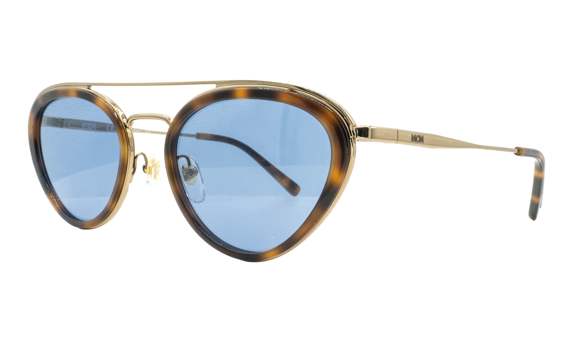 Oval Sunglasses "Havana/Gold" MCM134S-214