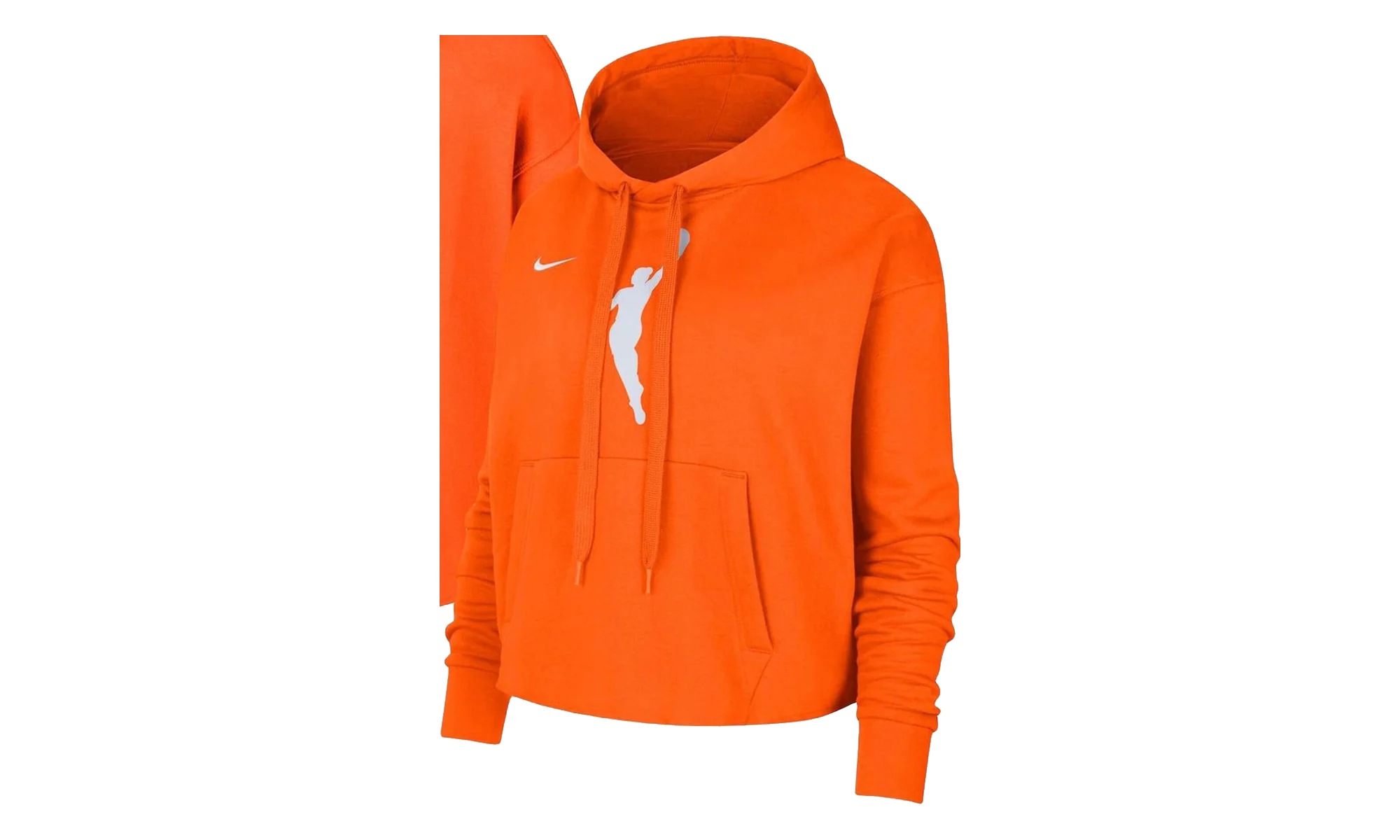 WNBA Team 13 Courtside Cropped Pullover Hoodie WMNS "Orange" DV6450 820