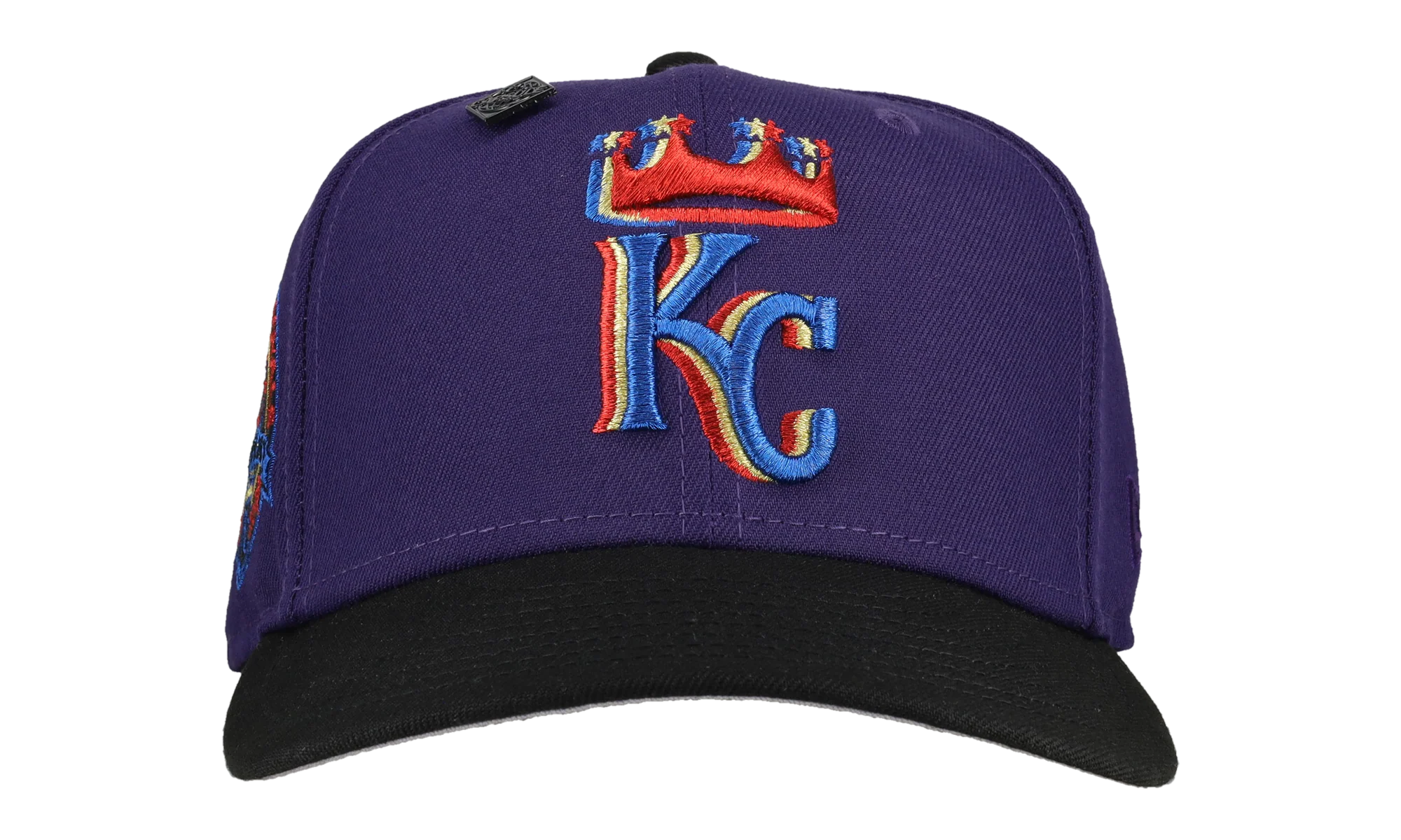 59FIFTY Kansas City Royals Trippy 40th Anniversary Patch Fitted Hat "Blue / Grey" 123451297206