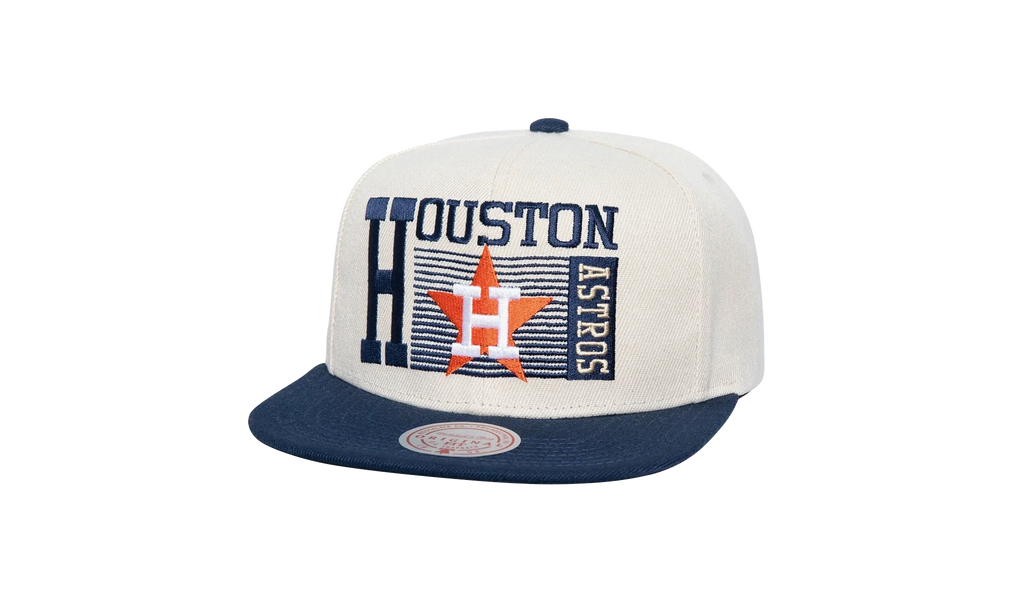 MLB Cooperstown Speed Zone Snapback Cap "Houston Astros - Off White" HHSS7559 HASYYPPPOFWH