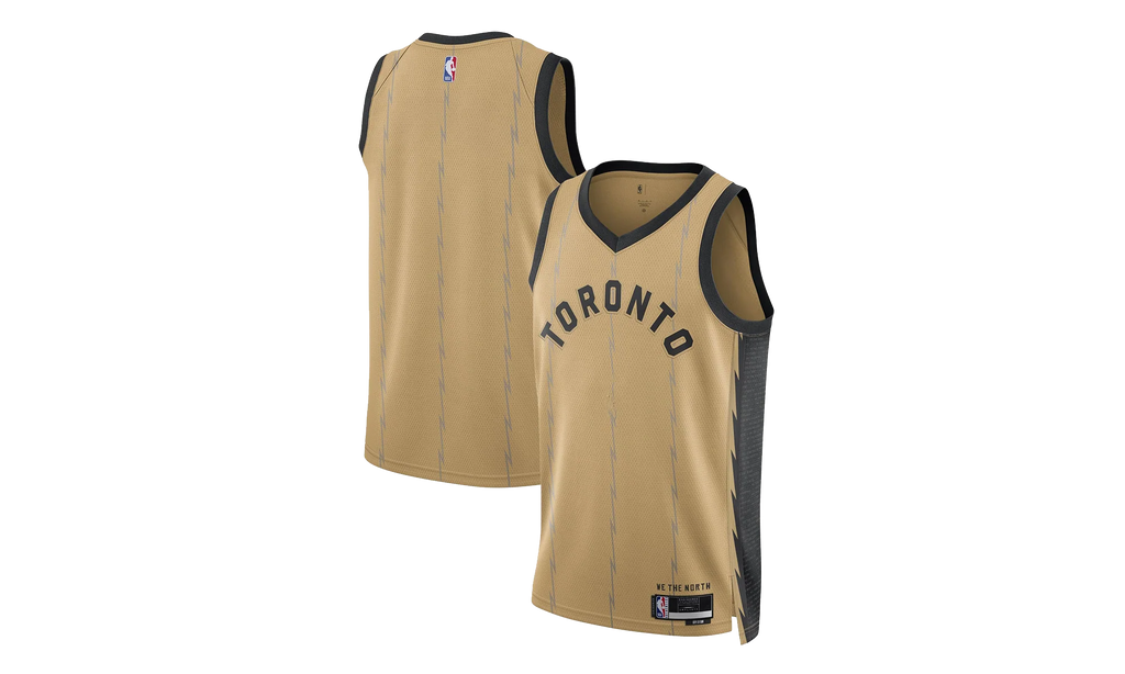 NBA Raptors City Edition Swingman Jersey 23 "Gold / Black" DX8550 745