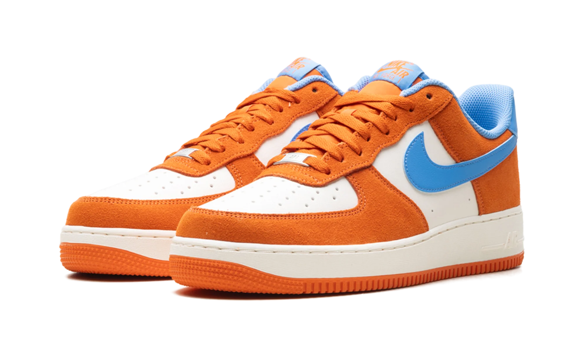 Air Force 1 '07 LV8 "Safety Orange / University Blue" FQ8714 800