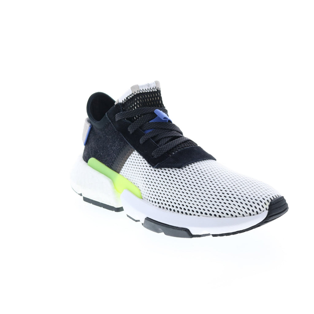 POD-S3.1 CG5947 Mens White Mesh Lace Up Lifestyle Sneakers Shoes