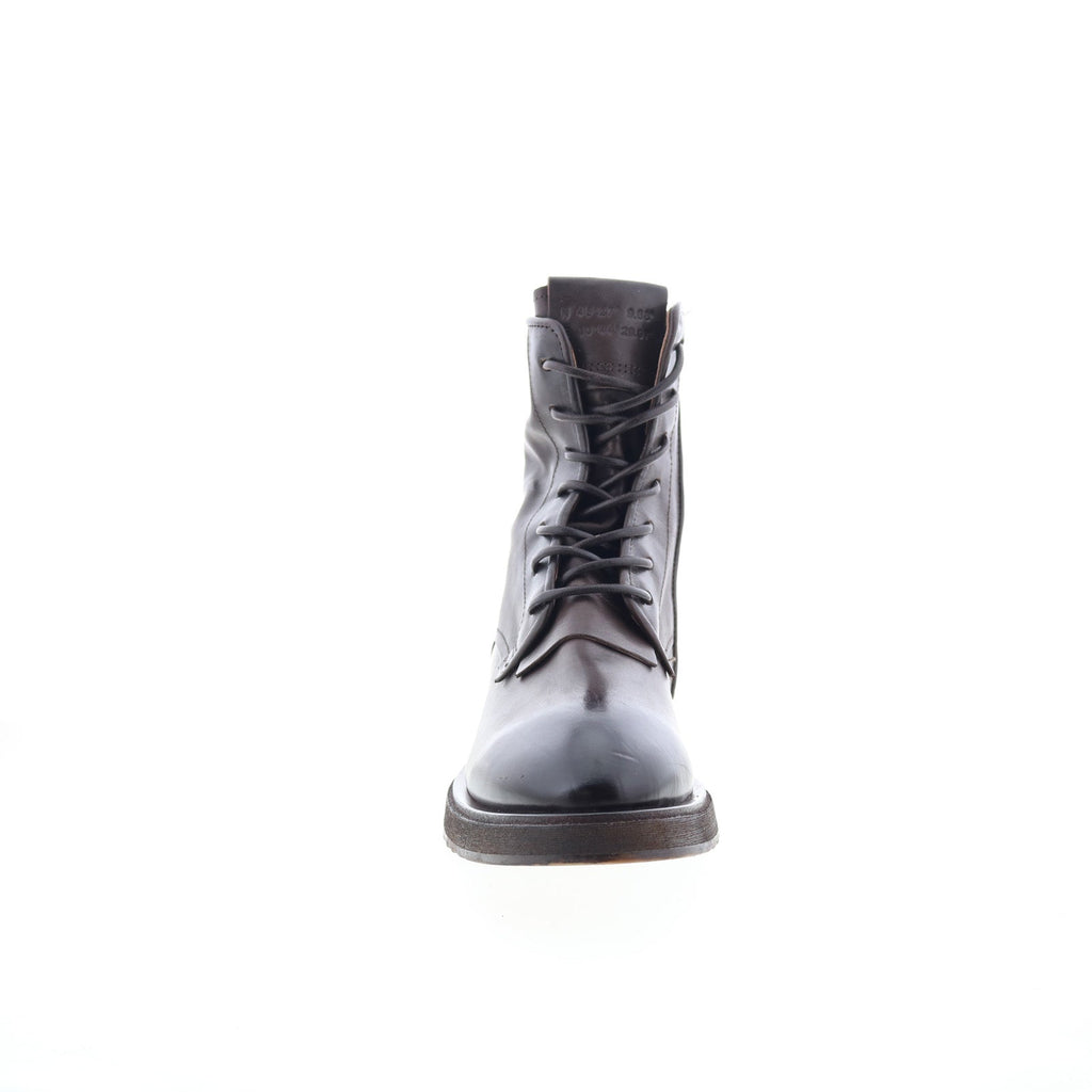 Chevy Womens Brown Leather Lace Up Casual Dress Boots