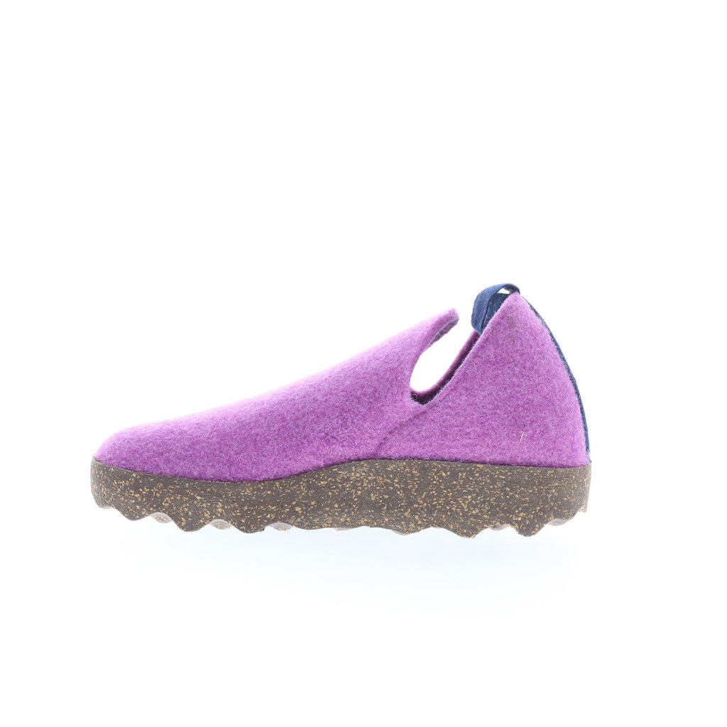 Asportuguesas City CITY-052 Womens Purple Slip On Lifestyle Sneakers Shoes