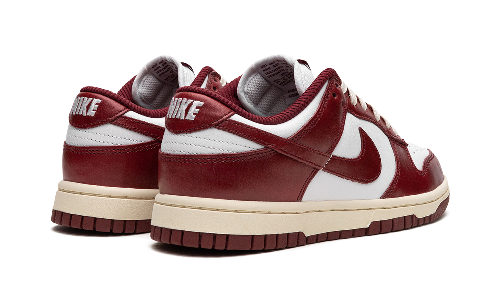 DUNK LOW PRM WMNS"Team Red" FJ4555 100