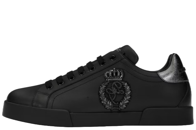 Portofino Crown Patch Black
