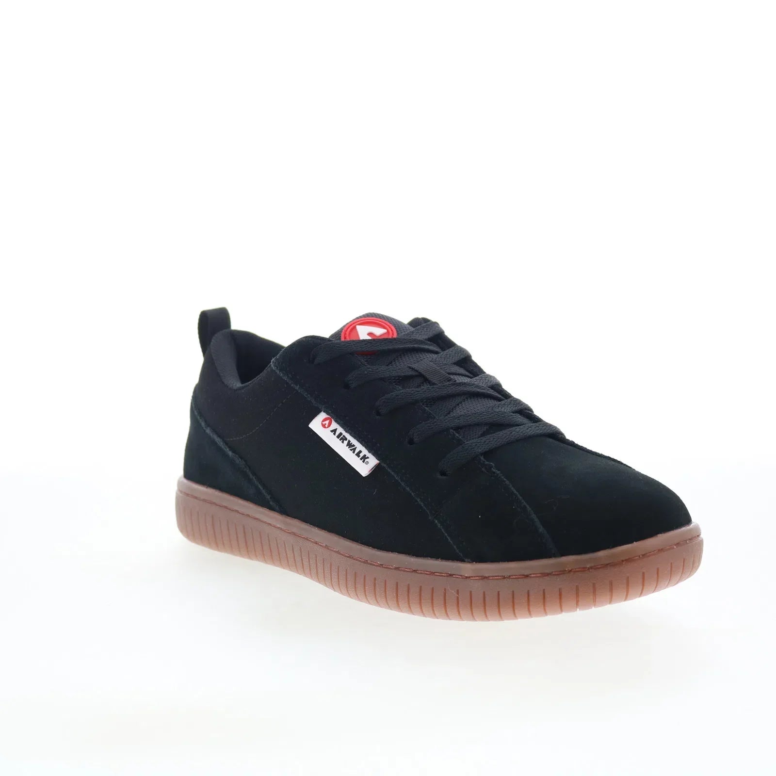 Airwalk The OG CW06506M Mens Black Suede Low Top Lifestyle Sneakers Shoes