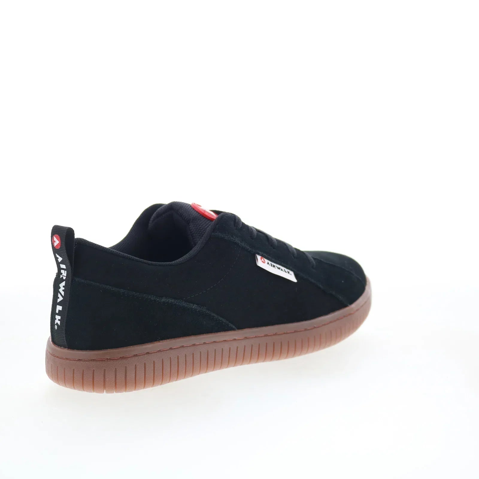 Airwalk The OG CW06506M Mens Black Suede Low Top Lifestyle Sneakers Shoes
