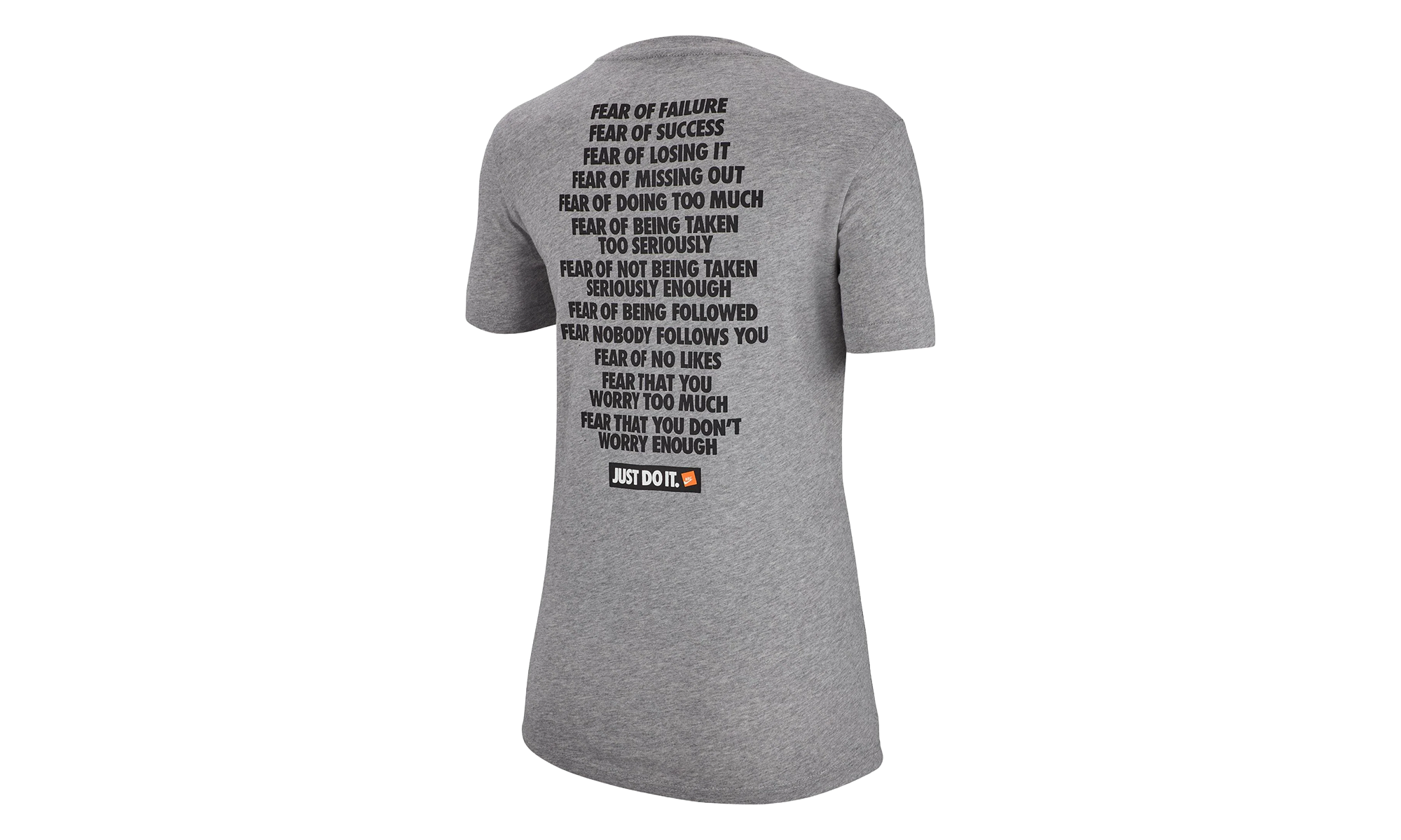 NSW Just Do It T Shirt WMNS"Grey" AR3894 063