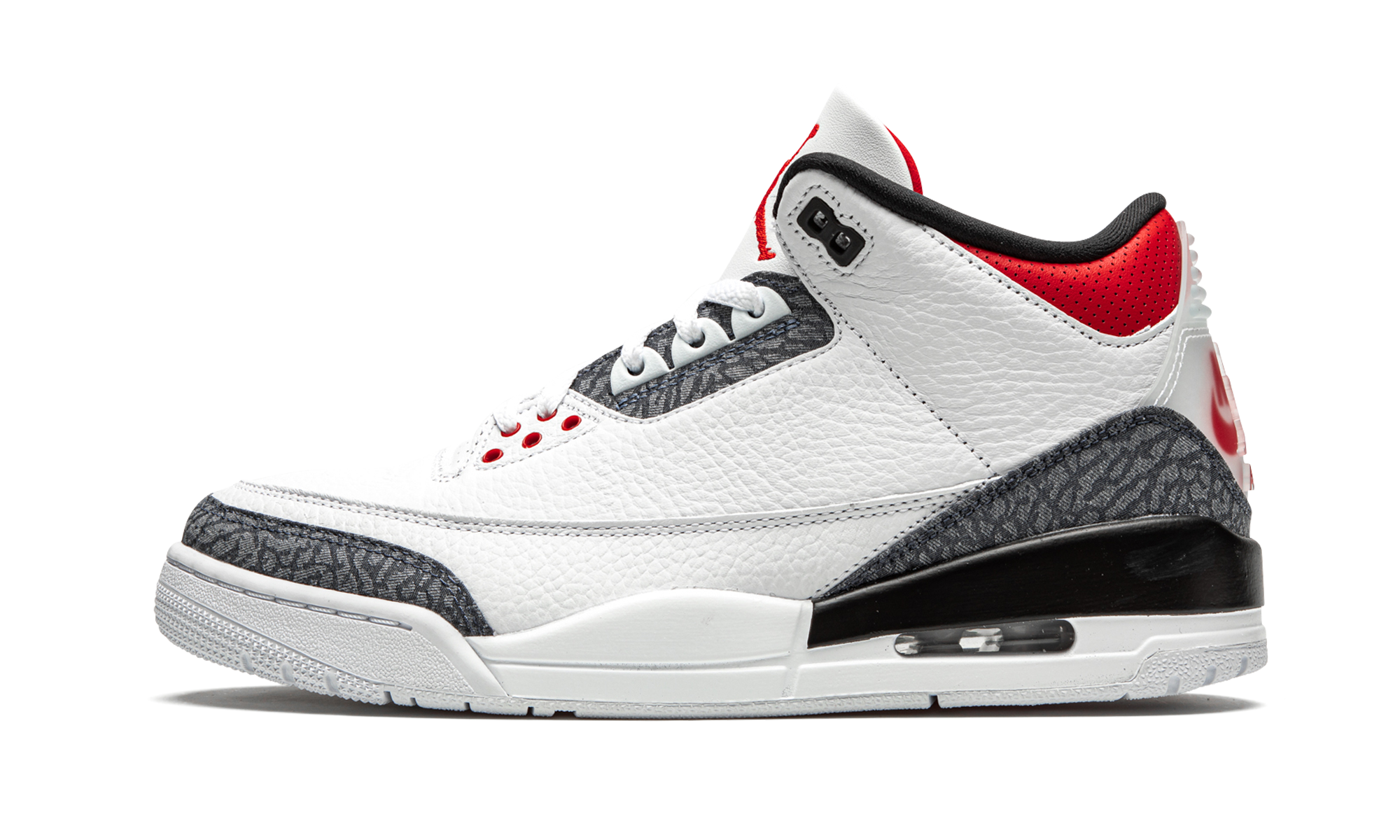 3 Retro SE DNM "Fire Red Denim" CZ6431 100