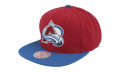 NHL Team 2 Tone 2.0 Snapback Cap "Colorado Avalanche - Red / Light Blue" HHSS5367 CAVYYPPPRDLB