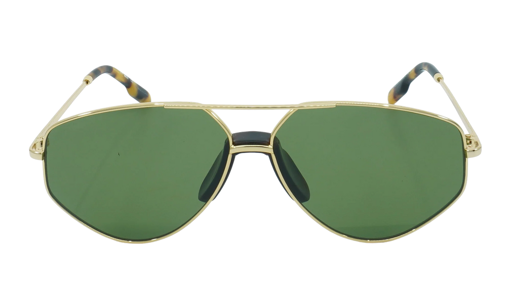 Round Oval Gold Sunglasses "Gold" KZ40014U30N