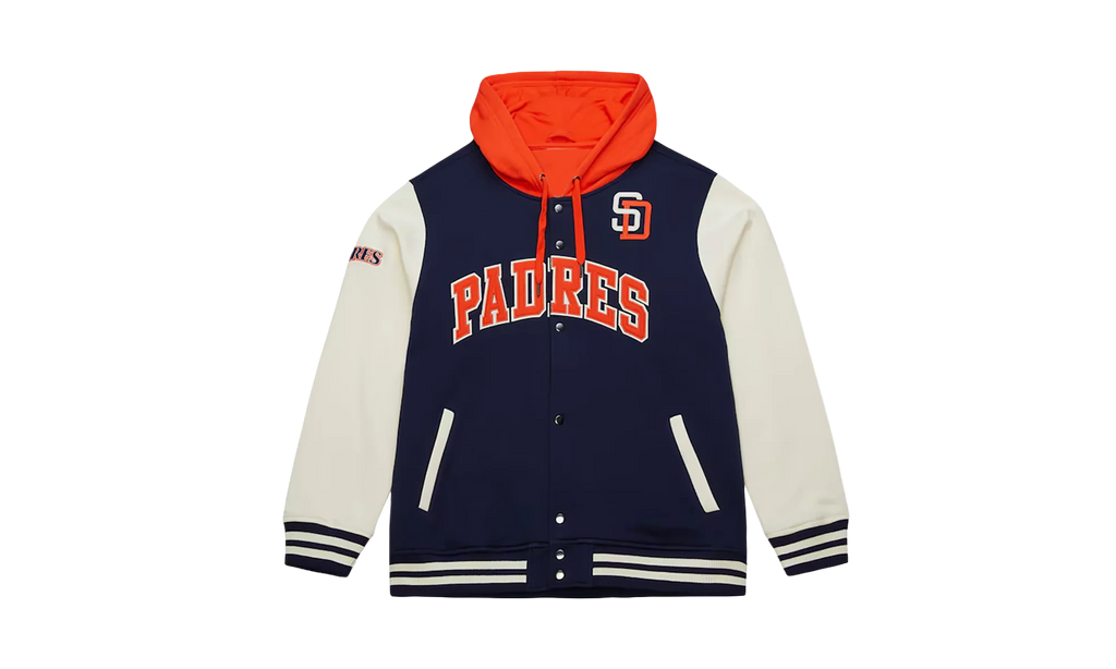 MLB Courtside Fleece Vintage Cap "San Diego Padres - Navy" JK11162 SDPNAVY