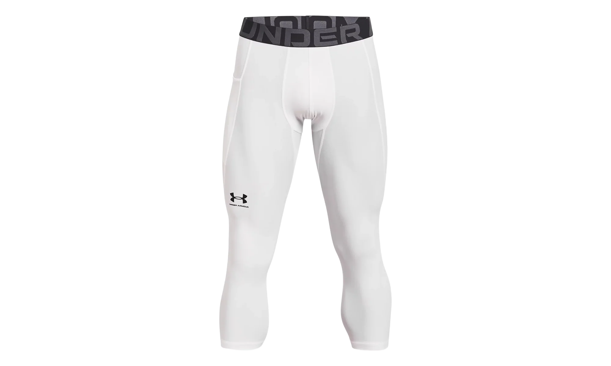 HeatGear 3/4 Leggings "White / Black" 1361588 100