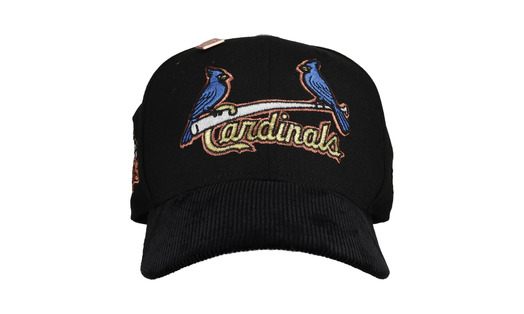 59FIFTY St Louis Cardinals 2005 World Series Fitted Hat "Black - Corduroy Visor" NE382