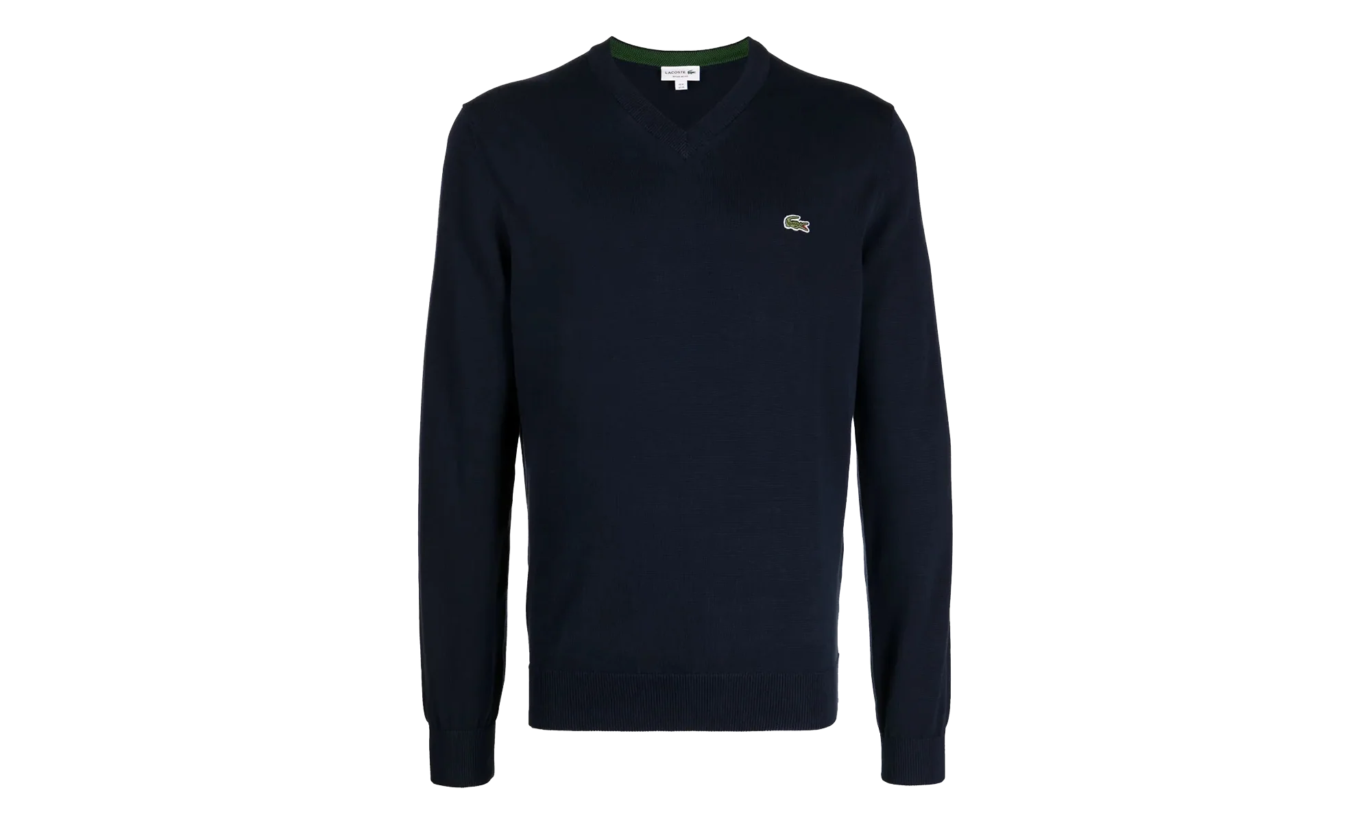 Cotton V-Neck Sweater "Navy Blue" AH1951 166