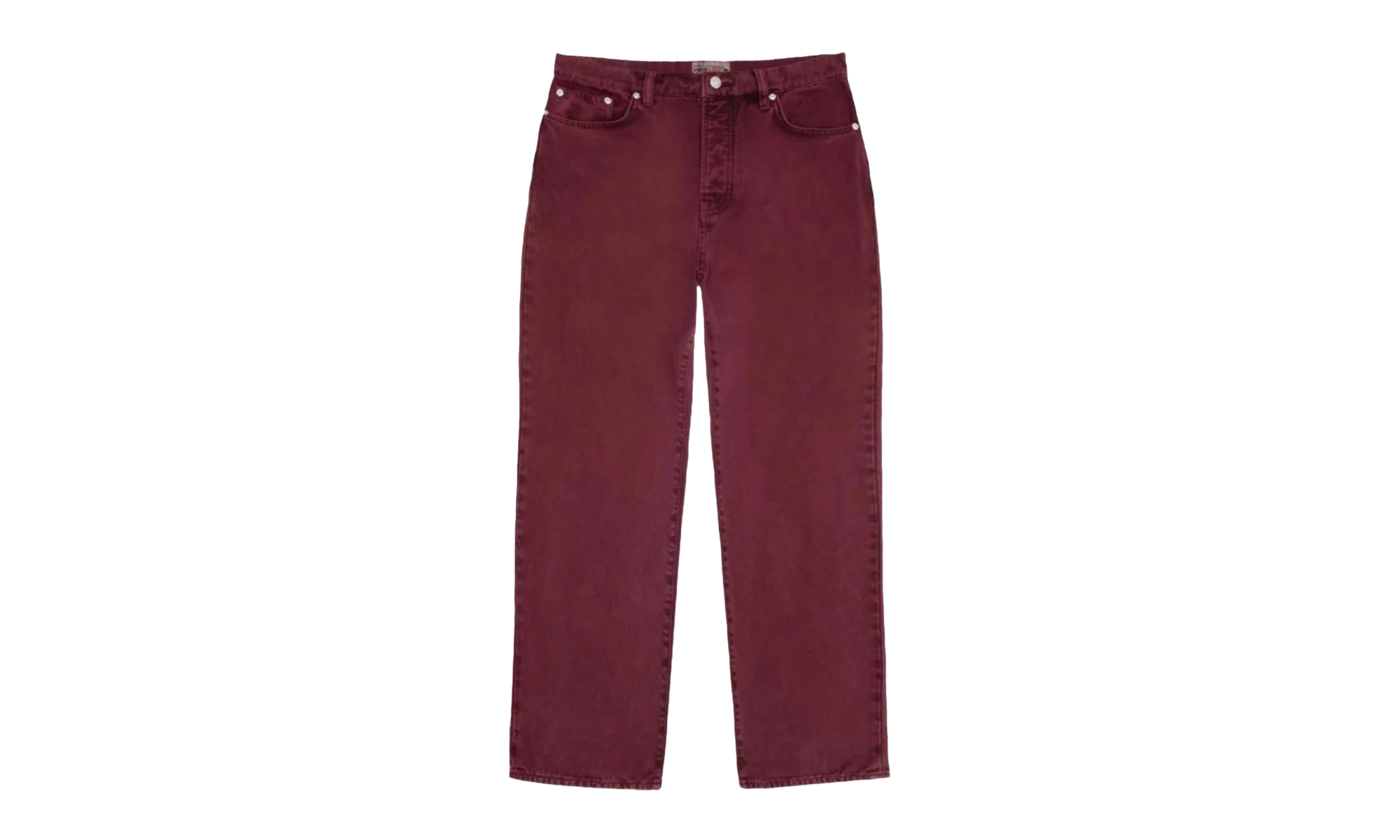 Washed Canvas Classic Jean "WINE" 116659 WINE