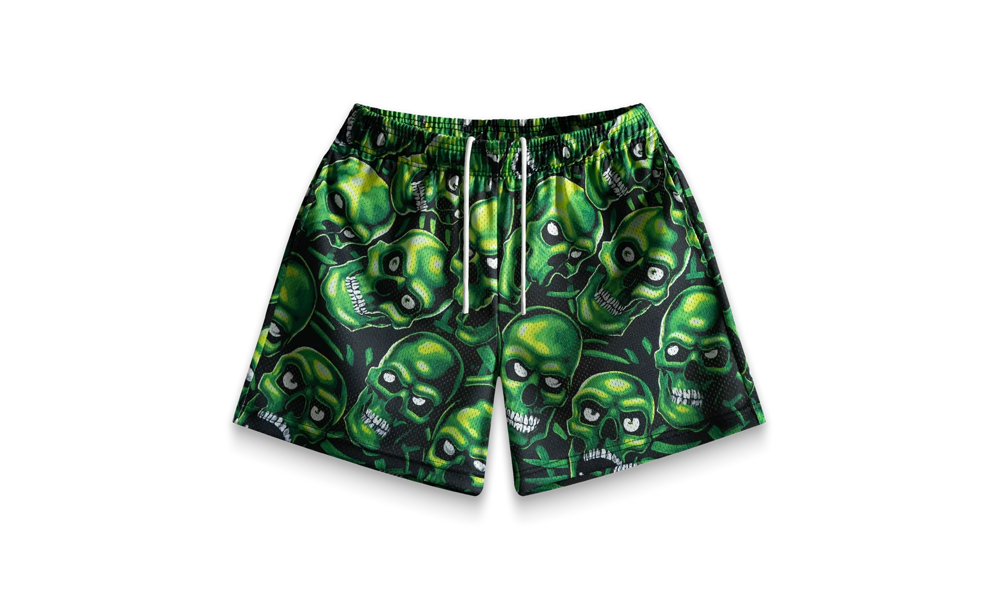Skully Shorts "Green" BS79