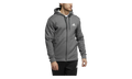 Game & Go Full Zip Hoodie "Dark Solid Grey / White" GD0867