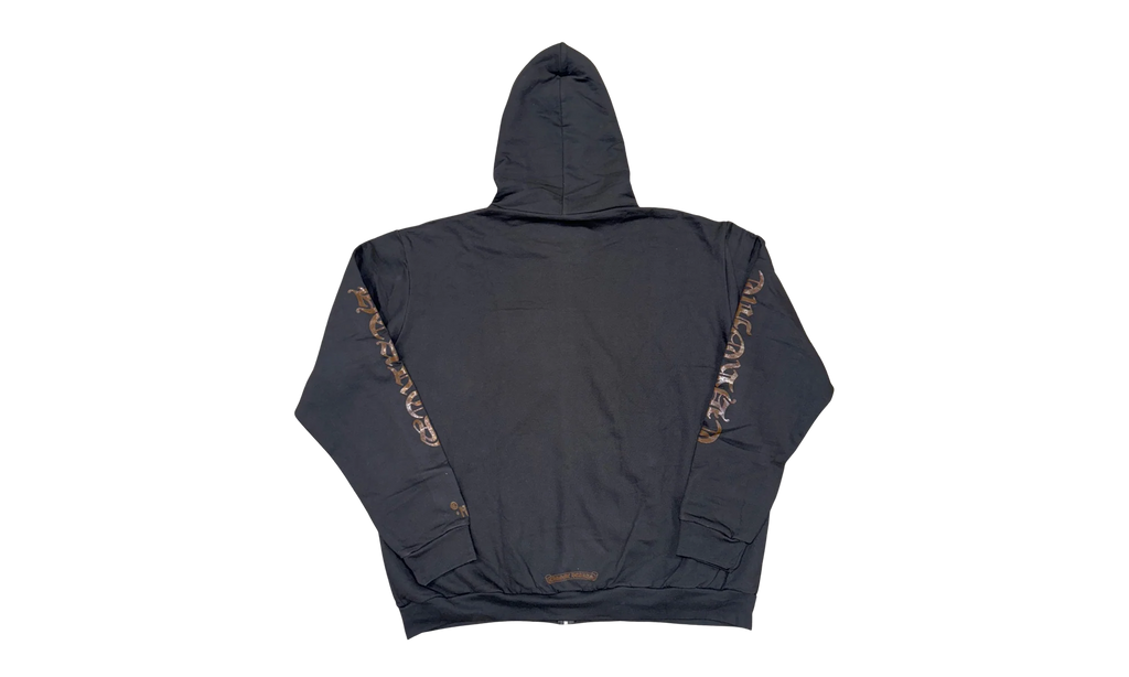 1988 Zip Up Hoodie Glitter "Black / Brown Glitter" CHRM0716
