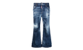 Super Flare Cropped Jeans WMNS "Denim" S72LB0640S30342470