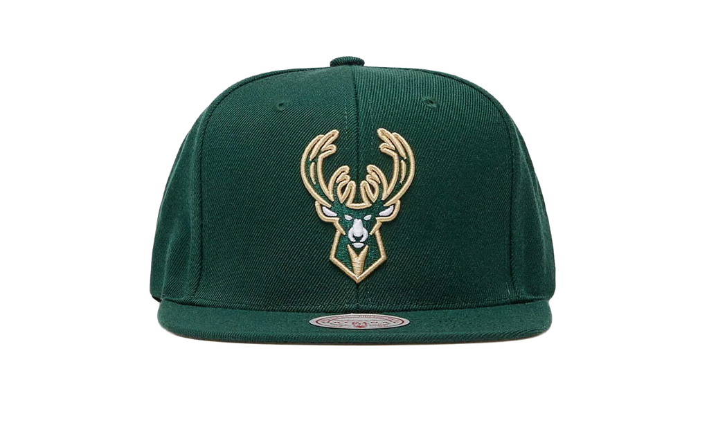 NBA Team Ground 2.0 Snapback Cap "Milwaukee Bucks - Green" HHSS3256 MBUYYPPPGREN