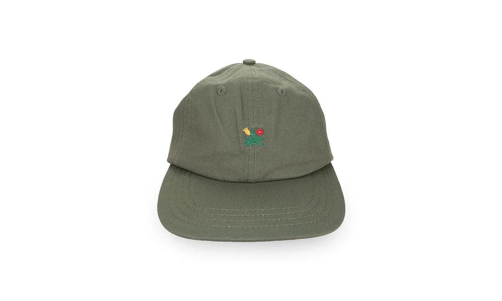 BRUSHED CREST HAT "GREEN" FW22AH067 DEEP DEPTHS