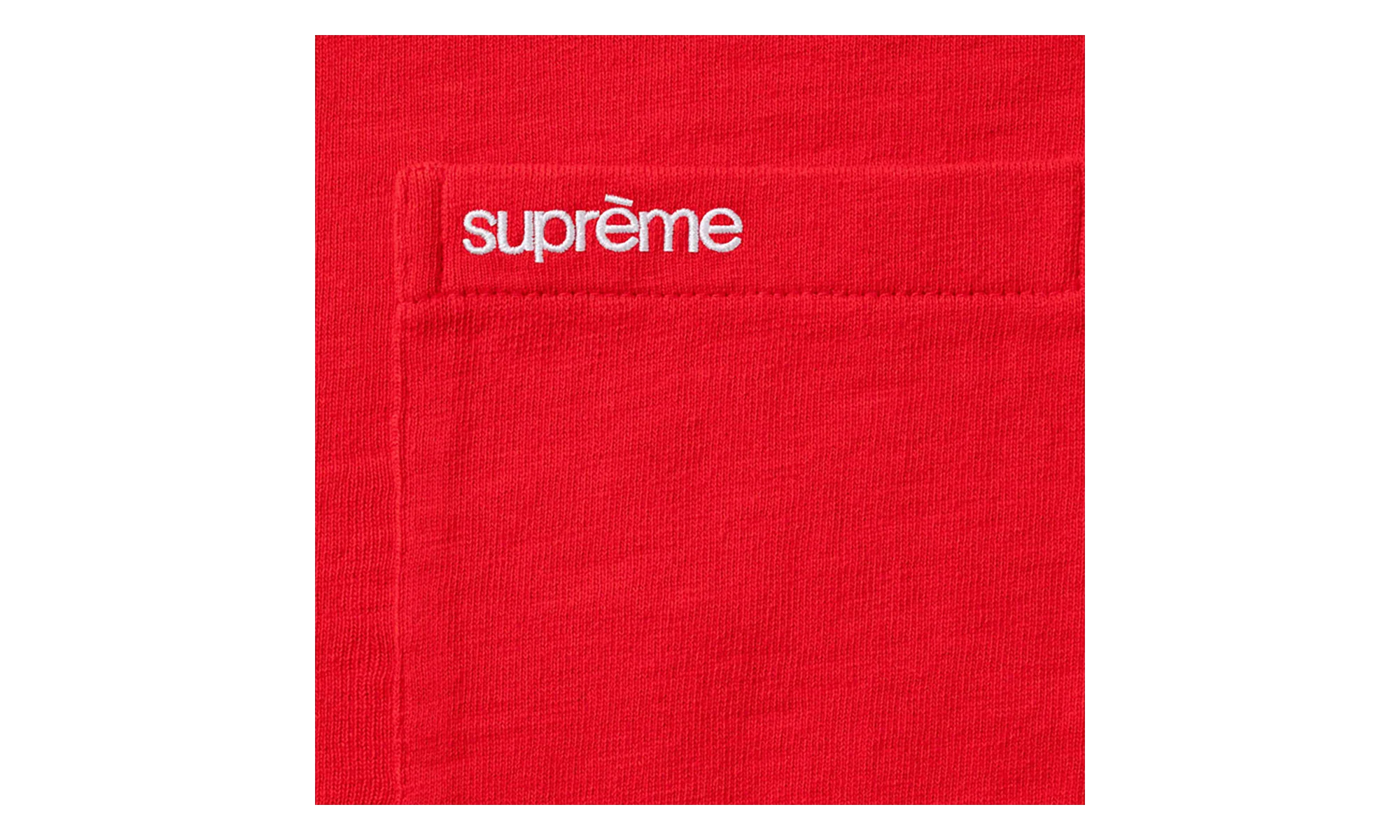 S/S Pocket Tee "SS26 - Red" SU27327