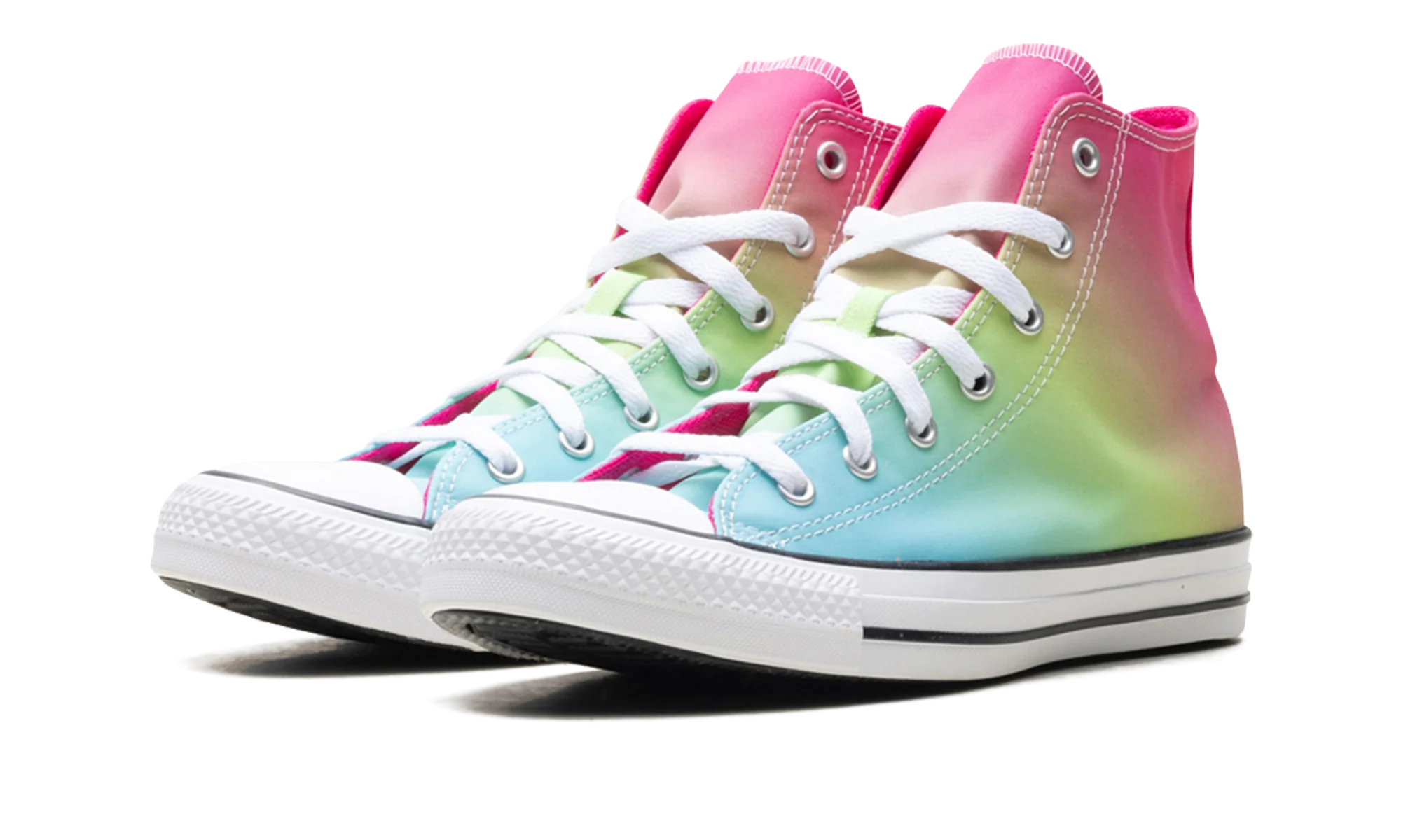 All Star Hi GS "Bright Ombre / Triple Cyan / Chaos Fuchsia" A07337F