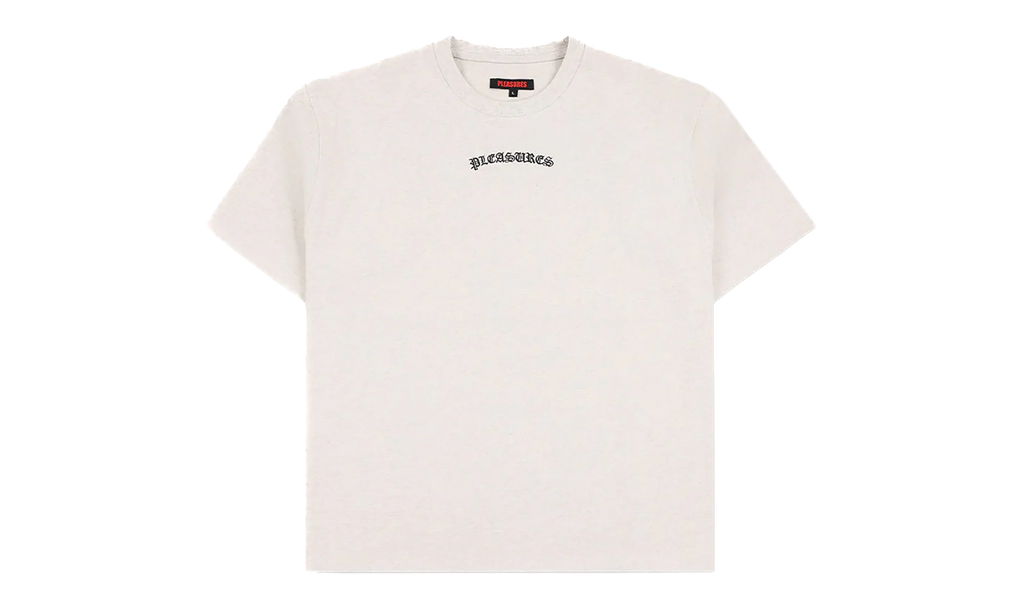 Neural SS applique Tee "Oatmeal" P26SP026-OAT