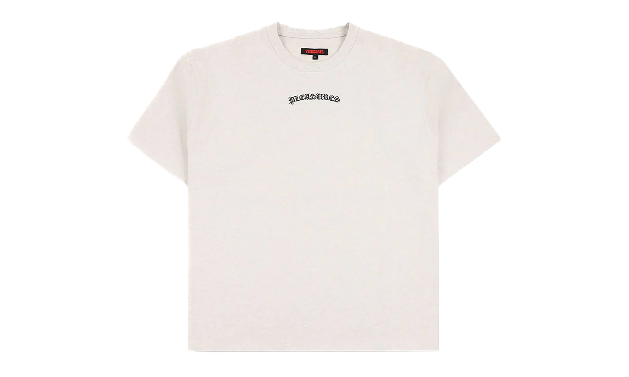 Neural SS applique Tee "Oatmeal" P26SP026-OAT