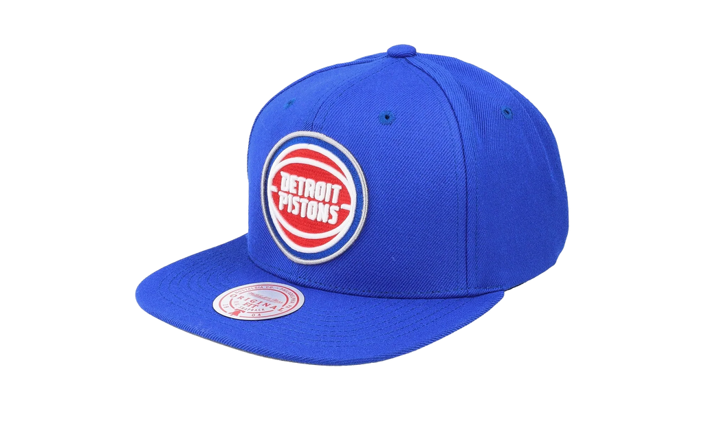 NBA Team Ground 2.0 Snapback Cap "Detroit Pistons - Blue" HHSS3256 DPIYYPPPBLUE