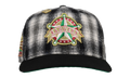 59FIFTY Texas Rangers "Holiday Plaid" 2020 Inaugural Fitted Hat "Metallic - Black Plaid" 123451298058