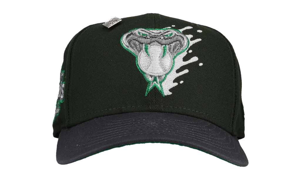 59FIFTY Arizona Diamondbacks 20th Anniversary Fitted Hat "Green Splatter / Metallic" 44707727573180